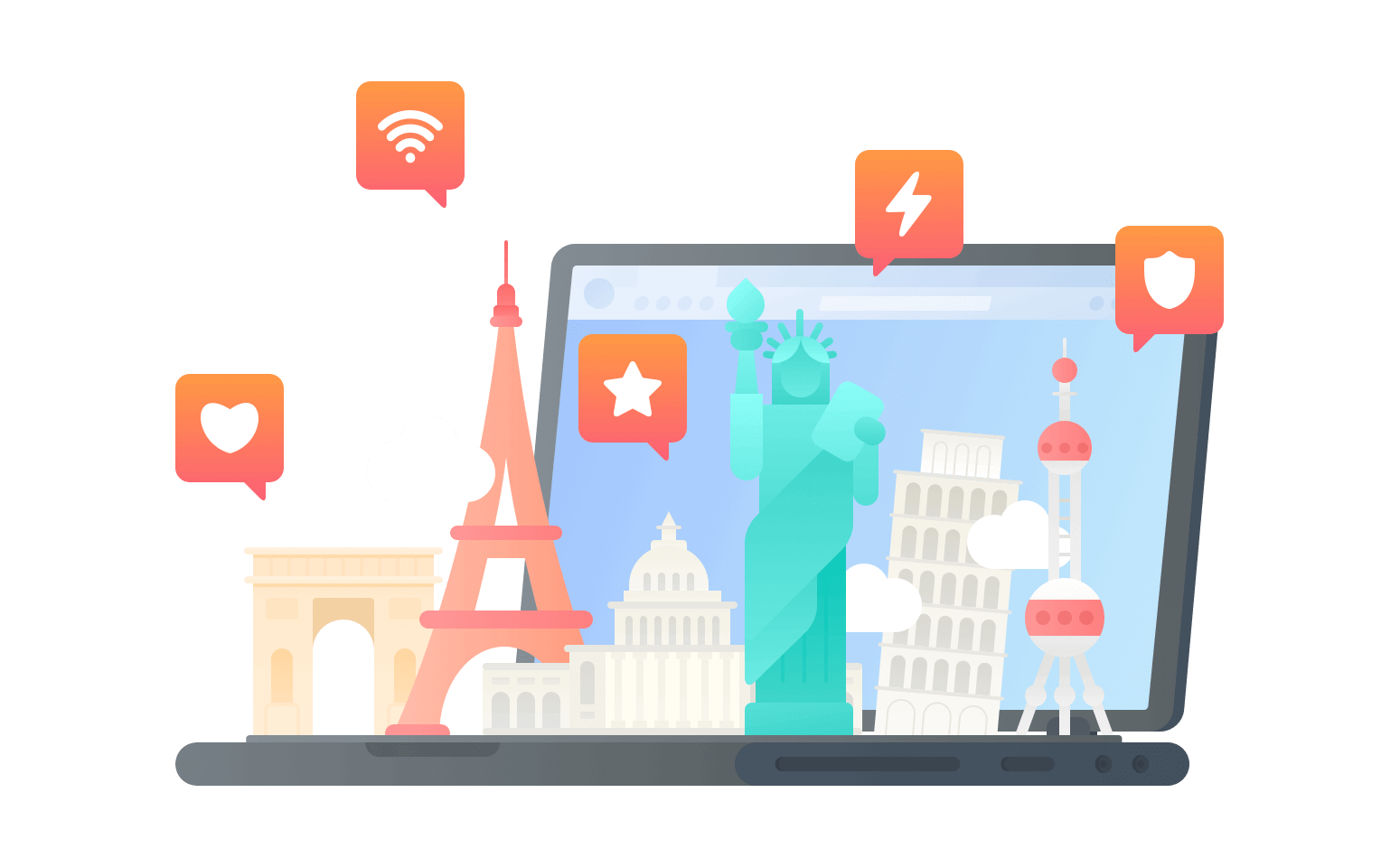 在直布罗陀连接到中国vpn - 天空乐享